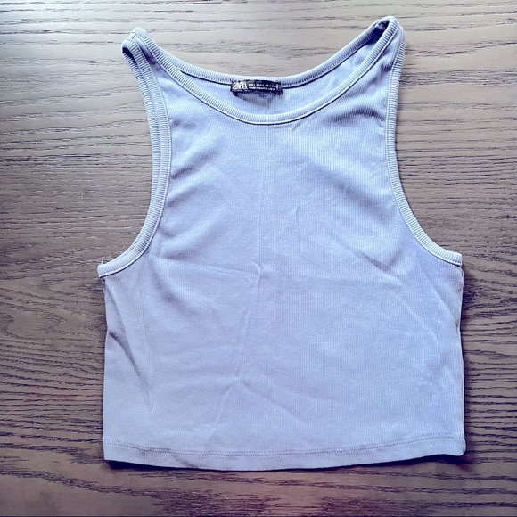 Zara Tops - Zara Tank top Blue Size Large